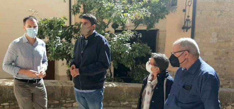 Reunió a Morella amb el Diputat de Cooperació amb els municipis