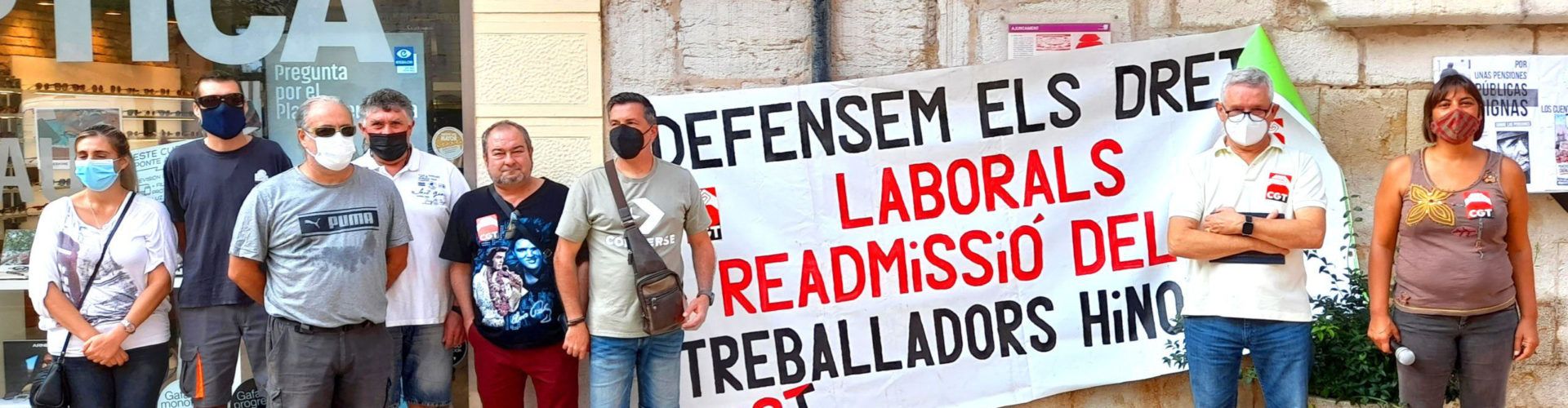 Els treballadors de la Zona Blava demanen que l’Ajuntament de Vinaròs mantinga els seus llocs de treballs