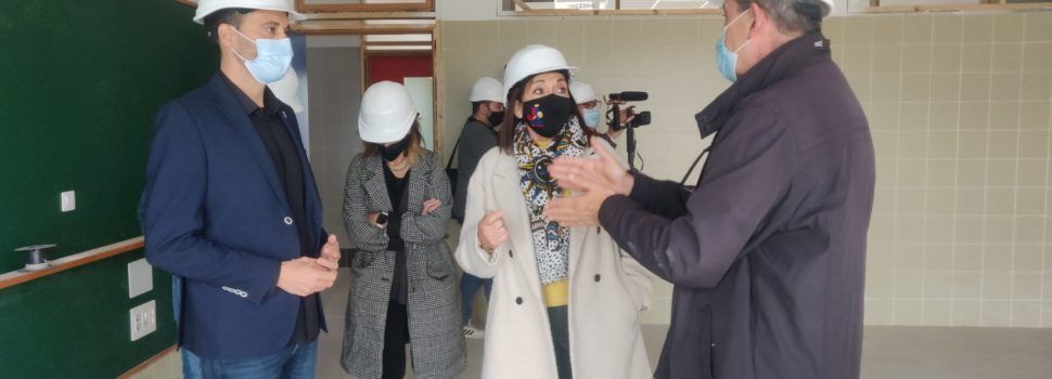 El col·legi Jaume I de Vinaròs encara la recta final de les obres