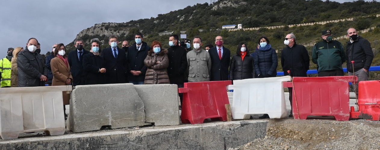 Blanch (PSPV-PSOE) destaca la ferma aposta de Pedro Sánchez per la vertebració territorial amb les obres de la N-232