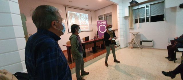 Xerrada a Vinaròs sobre la sanitat perifèrica amb els metges Pep Trullén i Nel·lo Monfort