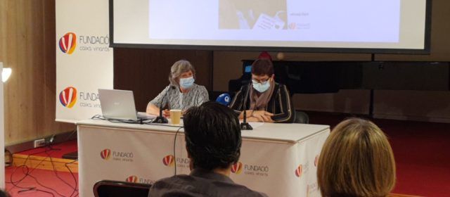 Vídeo i fotos: Conferència sobre Agustín Delgado a la Fundació Caixa Vinaròs
