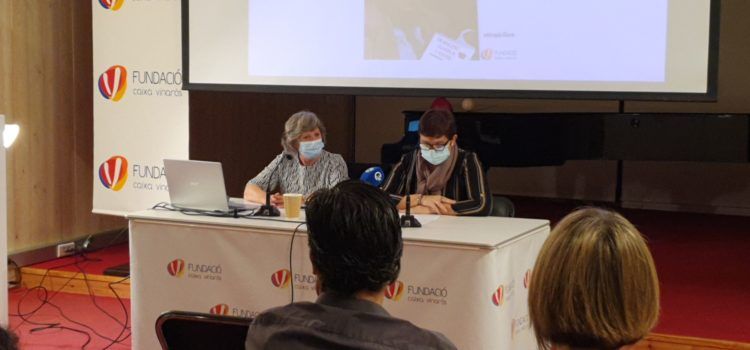 Vídeo i fotos: Conferència sobre Agustín Delgado a la Fundació Caixa Vinaròs