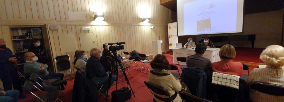 Conferencia de Fátima Agut Clausell sobre el Legado Histórico de D. Agustín Delgado