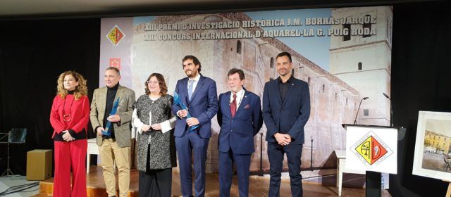 Vinaròs premia a Javier Zorrilla y Xevi Arnau en la “Nit de la Cultura”