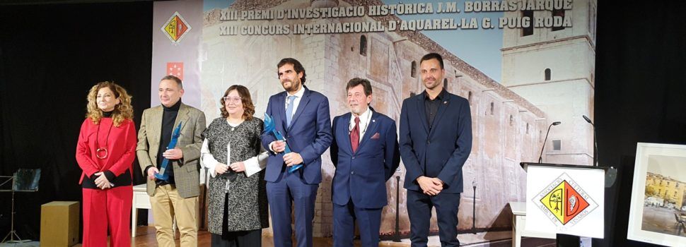 Vinaròs premia a Javier Zorrilla y Xevi Arnau en la “Nit de la Cultura”