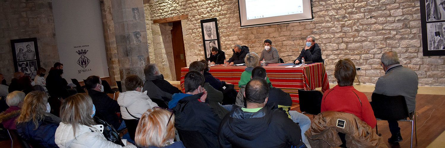 Reunió informativa amb les associacions sobre els nous parcs eòlics de Morella