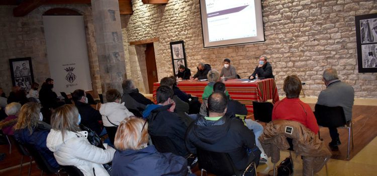 Reunió informativa amb les associacions sobre els nous parcs eòlics de Morella