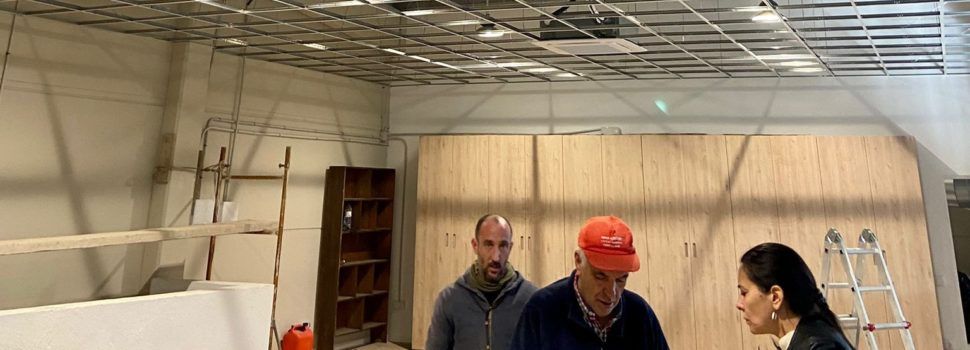 Millores en el local de la banda de música de Canet lo Roig