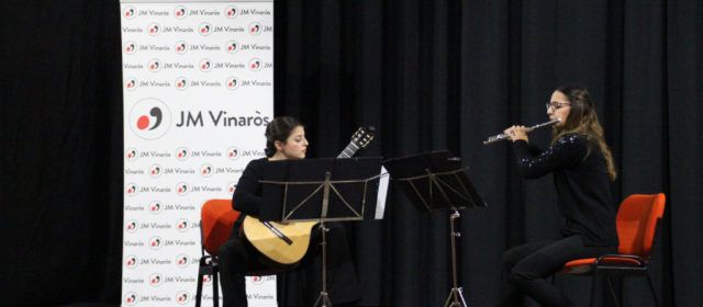 El dúo Calíope ofreció en el Auditori de Vinaròs su “Viaje de este a oeste”