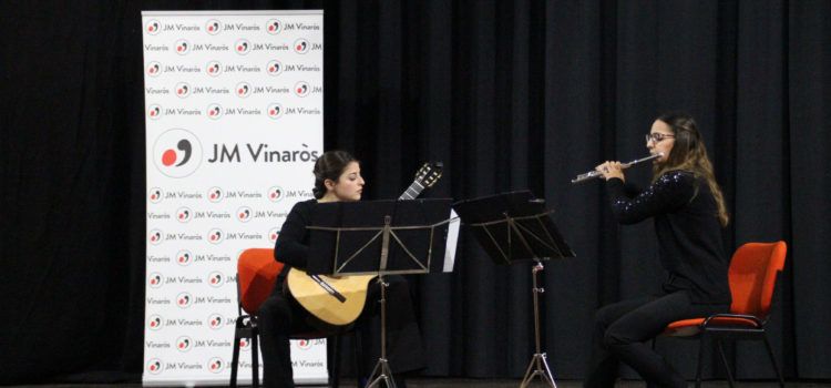 El dúo Calíope ofreció en el Auditori de Vinaròs su “Viaje de este a oeste”