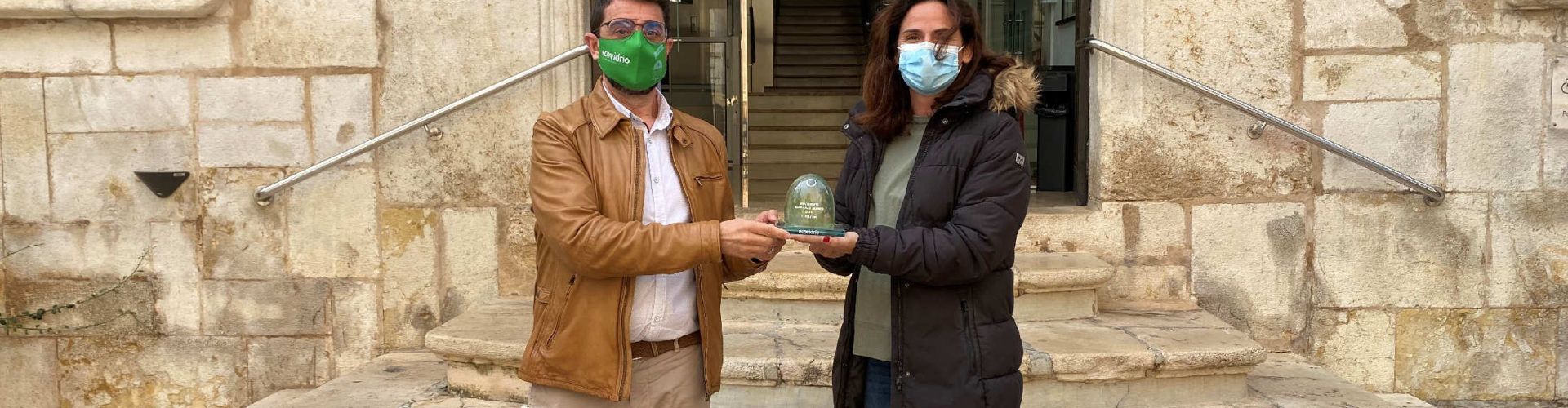 Vinaròs rep el guardó Iglú Verd per superar el repte de la recollida selectiva de vidre