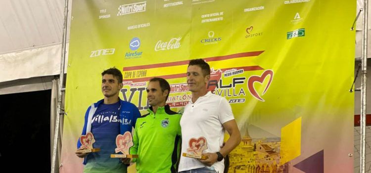 Destacada participació del vinarossenc Antonio Adell, Puchi, en la Copa de España de triatló en distancia Half