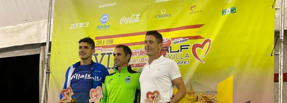 Destacada participació del vinarossenc Antonio Adell, Puchi, en la Copa de España de triatló en distancia Half