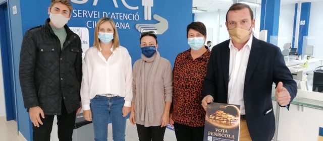 Peníscola habilita punts de votació en la seua Oficina d’Informació Turística i en el Servei d’Atenció Ciutadana