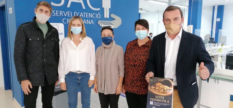 Peníscola habilita punts de votació en la seua Oficina d’Informació Turística i en el Servei d’Atenció Ciutadana