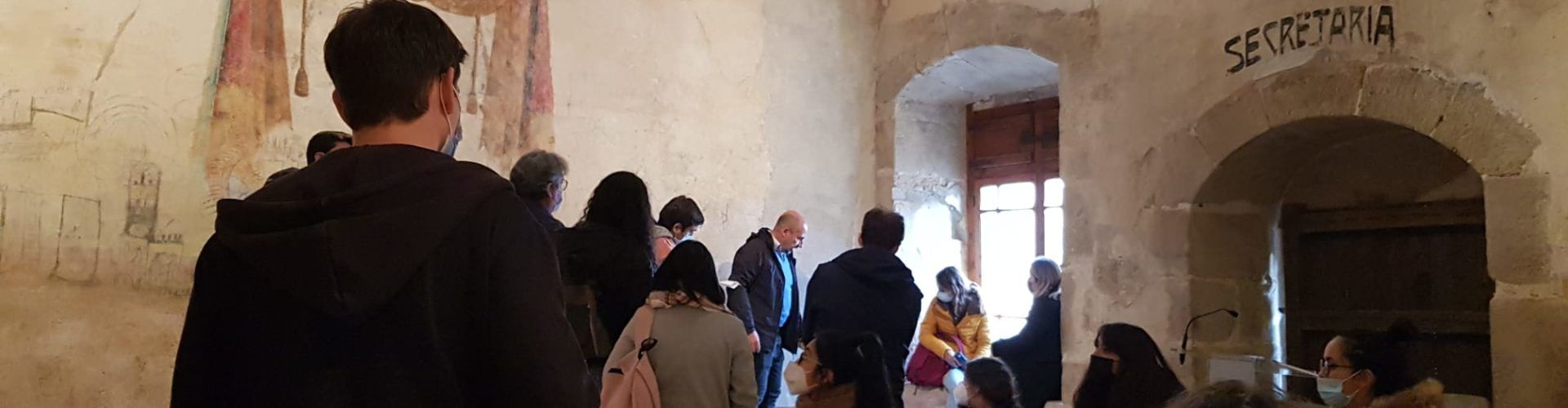 Estudiants de la Universitat Politècnica de València visiten la Torre de Càlig