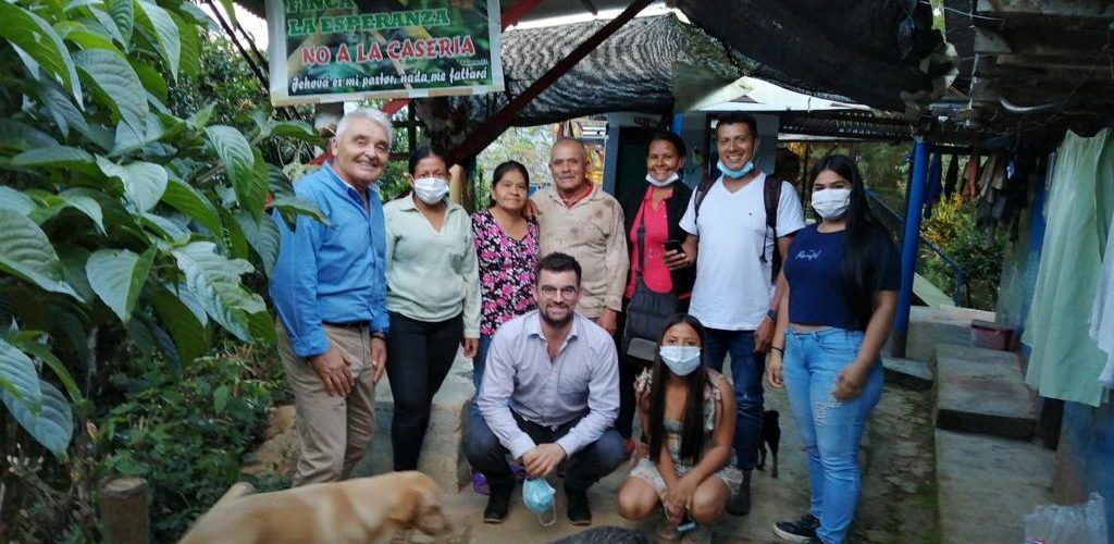 El director de Benihort asesora en Colombia a la Asociación de Productores Ecológicos de Planadas