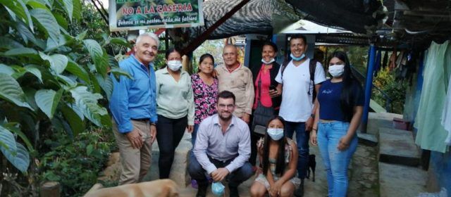 El director de Benihort asesora en Colombia a la Asociación de Productores Ecológicos de Planadas