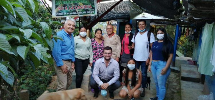 El director de Benihort asesora en Colombia a la Asociación de Productores Ecológicos de Planadas