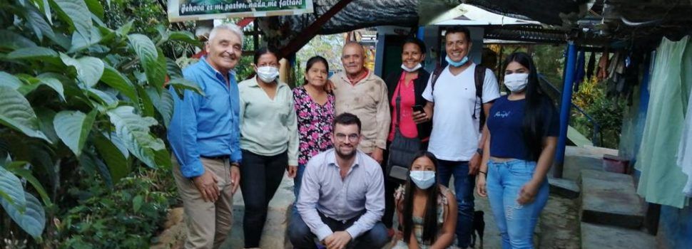 El director de Benihort asesora en Colombia a la Asociación de Productores Ecológicos de Planadas