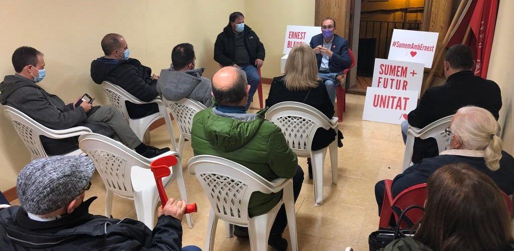 Blanch destaca en Traiguera els més de 120.000 quilòmetres que ha fet l’actual executiva “per conéixer la nostra gent i la nostra militància”
