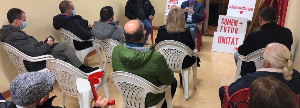 Blanch destaca en Traiguera els més de 120.000 quilòmetres que ha fet l’actual executiva “per conéixer la nostra gent i la nostra militància”