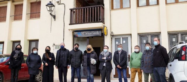 El Consell inicia en Vallibona la instalación de cajeros automáticos en municipios en riesgo de despoblación