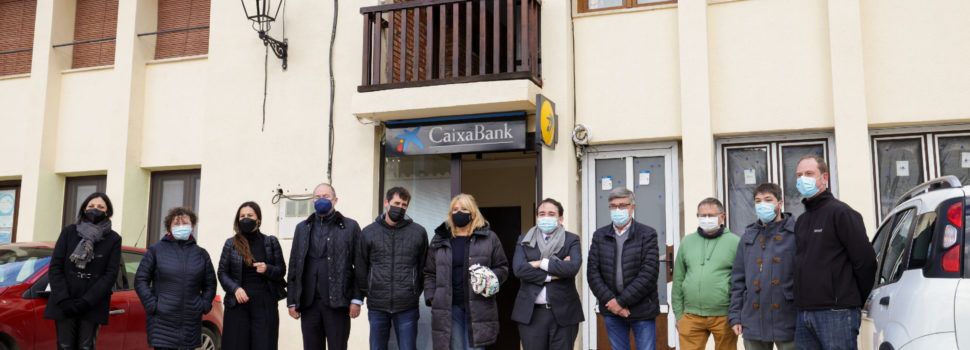 El Consell inicia en Vallibona la instalación de cajeros automáticos en municipios en riesgo de despoblación