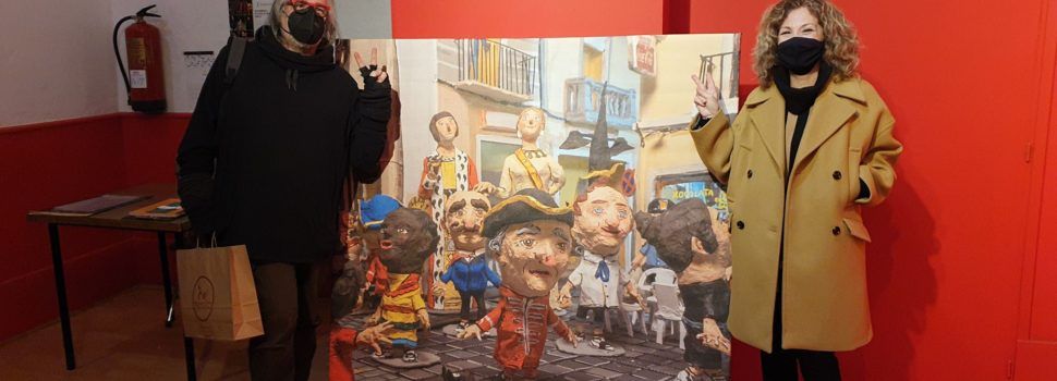 Vídeo i fotos: Exposició a l’Auditori de Vinaròs “Façanes, peixeres i un conte…Iakaré” 
