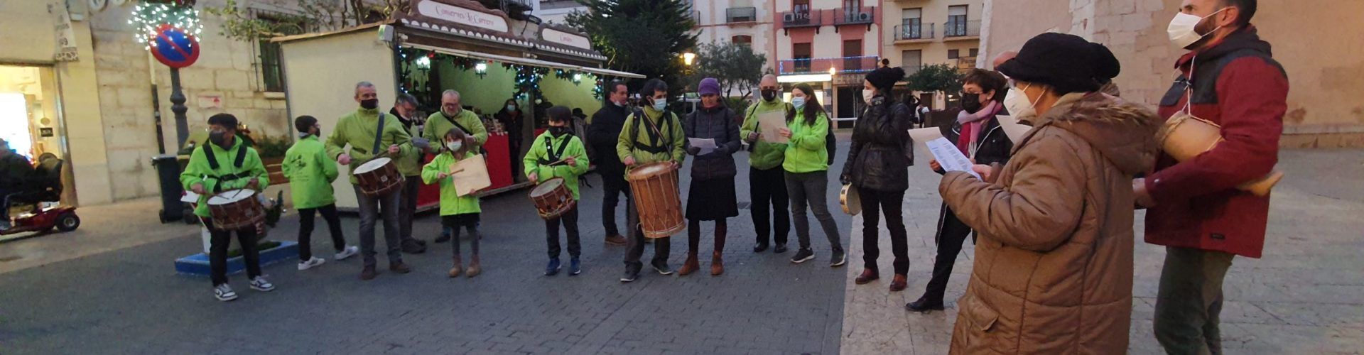La Colla de Dolçaina i Tabal de Vinaròs porta les nadales als carrers