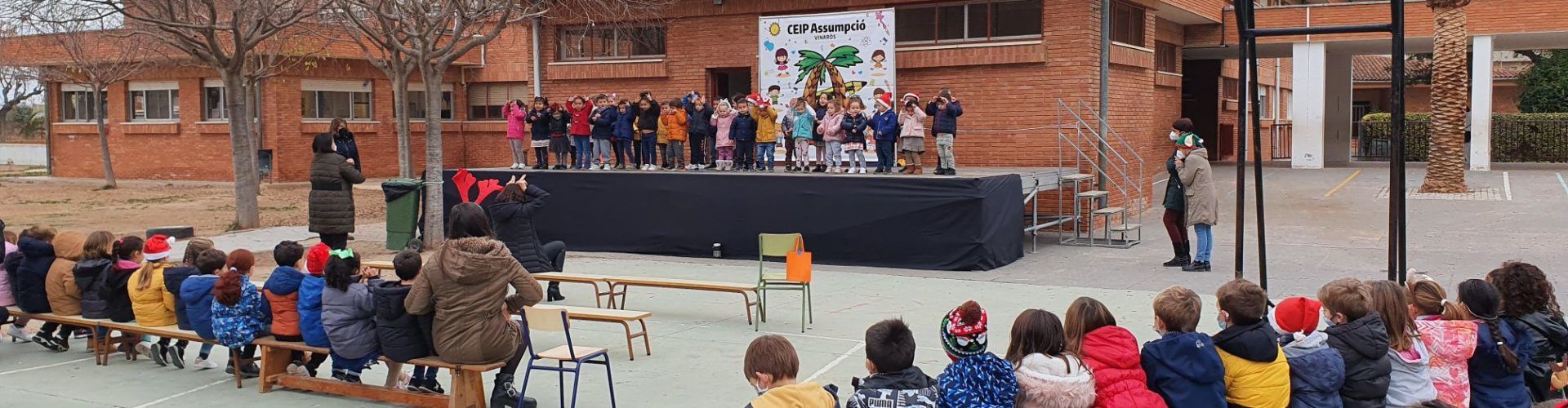 Nadales i visita del patge per acabar les classes abans de vacances