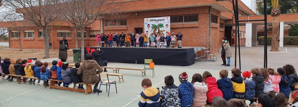 Nadales i visita del patge per acabar les classes abans de vacances