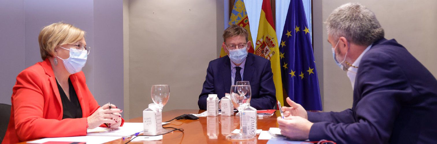 Ximo Puig destaca que el 95% de la población valenciana ya está inmunizada cuando se cumple el primer aniversario de la vacunación contra la COVID-19