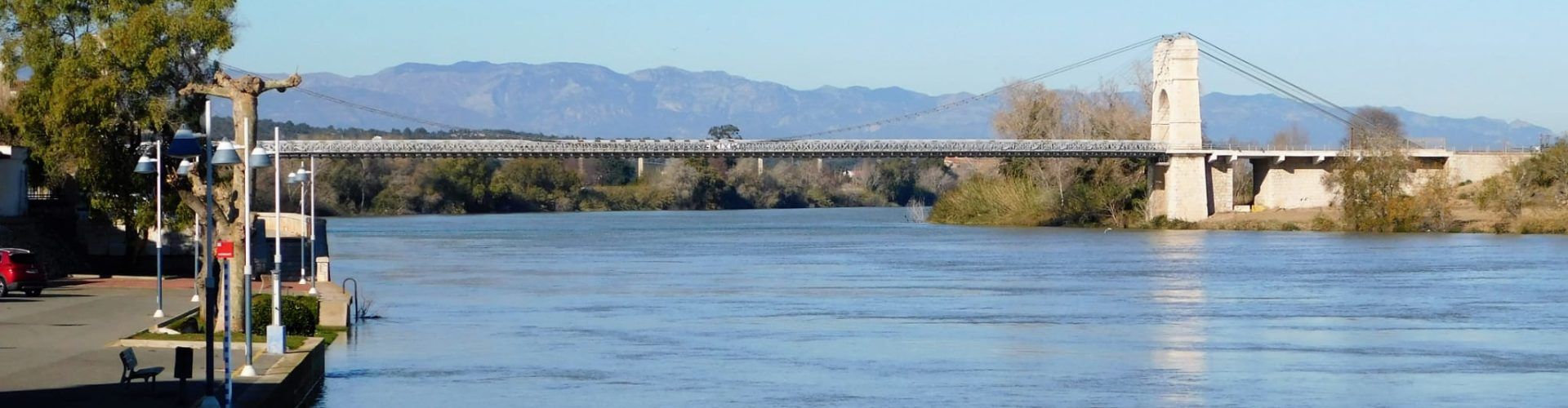 Fotos: Amposta, l’Ebre va pujant de cabal