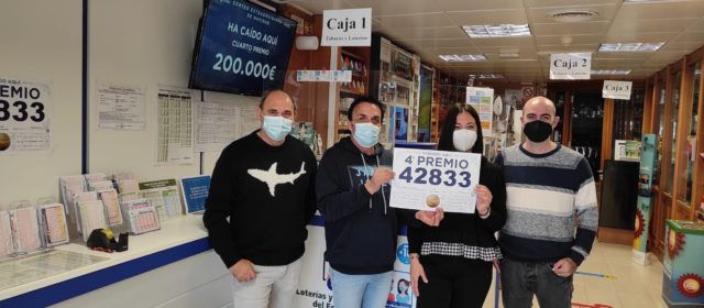 Un quart premi de la Loteria de Nadal, a Peníscola
