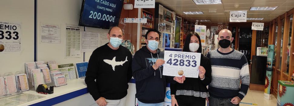 Un quart premi de la Loteria de Nadal, a Peníscola