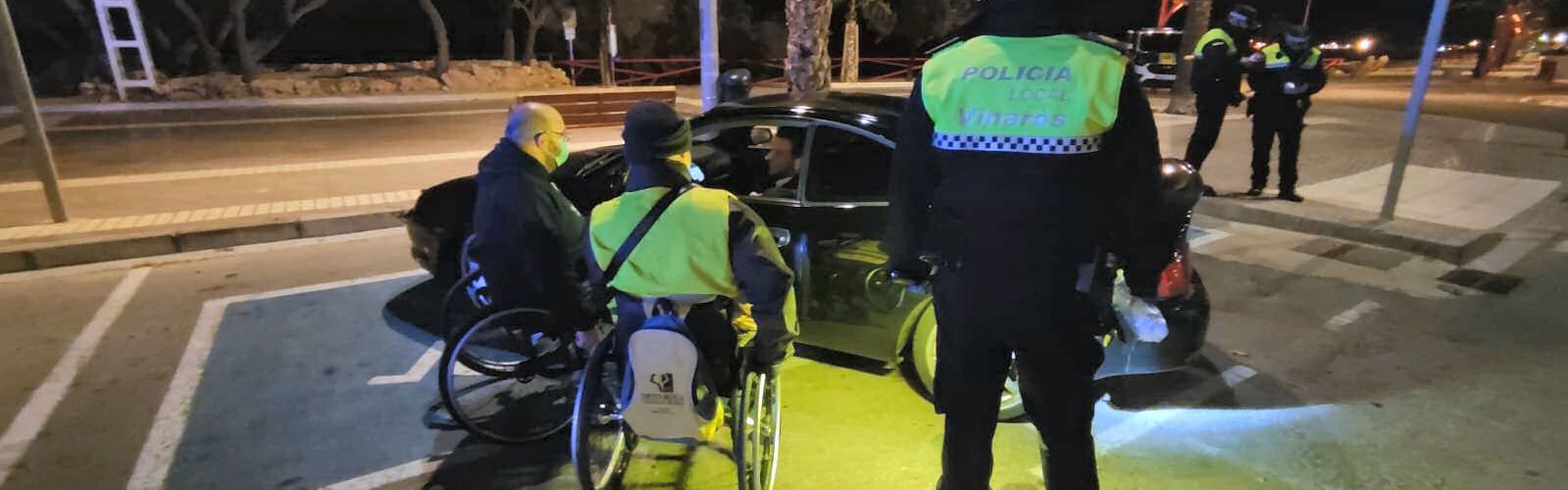 COCEMFE Maestrat consciencia els conductors en un control d’alcoholemia