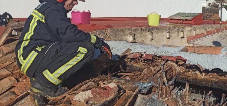 Incendio en una vivienda de Salzadella