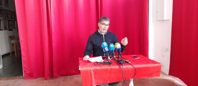 Precariedad laboral de interinos, sanitarios con contrato covid y el personal de limpieza de edificios públicos, según Manuel Herrera