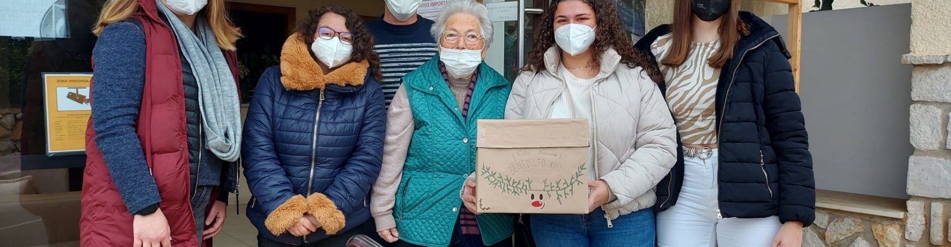 Targetes nadalenques per als majors i visita de Joan Borja a l’IES RAMÓN CID de Benicarló