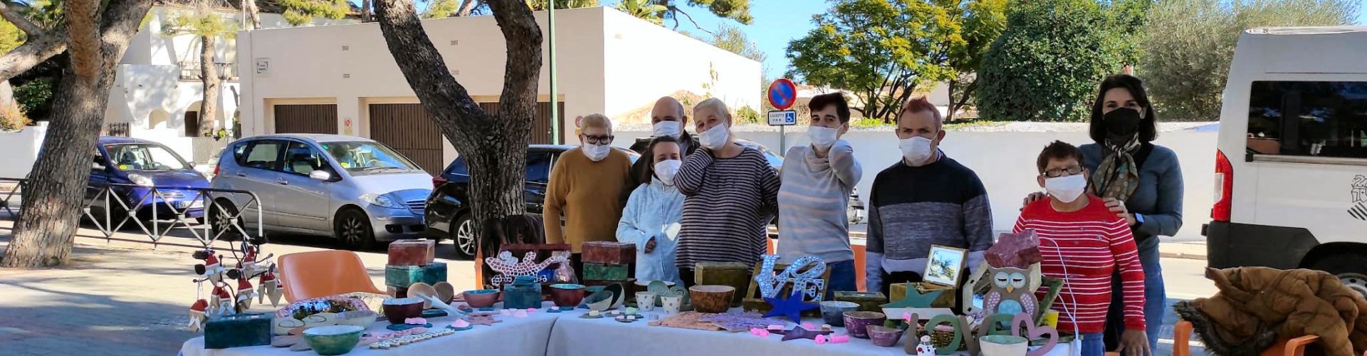 Los centros ocupacionales del IVASS, como el de Benicarló, presentan productos artesanales para regalar en estas fiestas