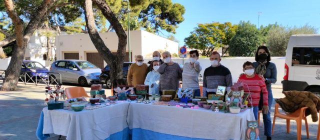 Los centros ocupacionales del IVASS, como el de Benicarló, presentan productos artesanales para regalar en estas fiestas
