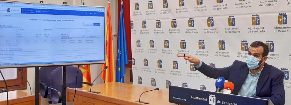 Benicarló posa en marxa un portal per a facilitar els tràmits i serveis de gestió tributària