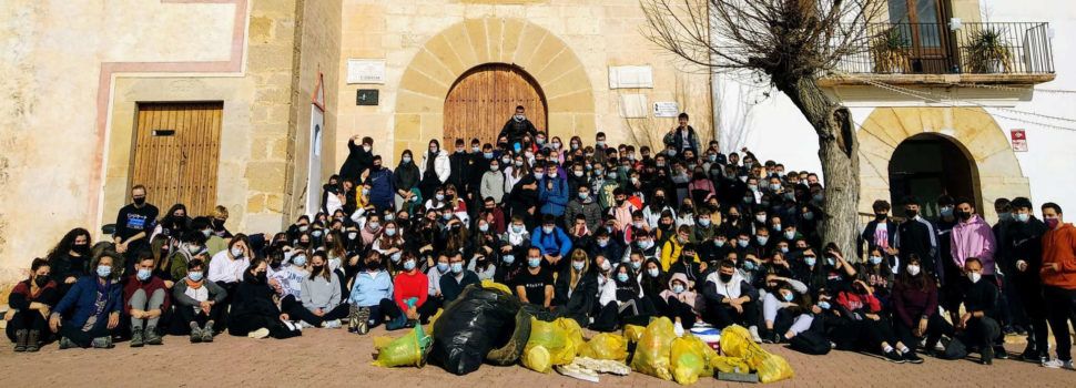 Cursa d’orientació i Plogging a l’ermita amb els alumnes de 1r batxillerat