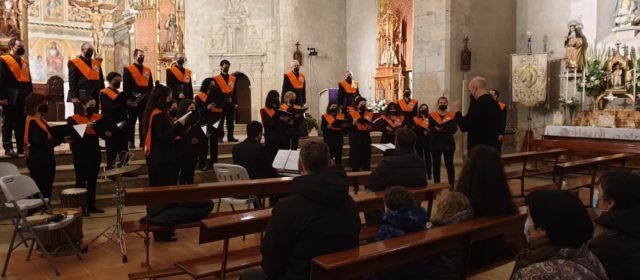 L’Orfeó de la Universitat de València actua a l’església de Vilafranca