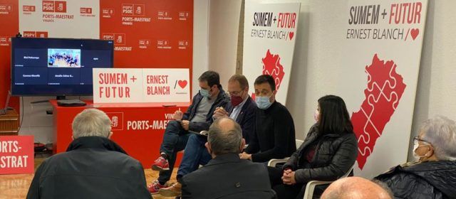 Blanch destaca en Vinaròs la importancia de las ciudades grandes para la vertebración comarcal