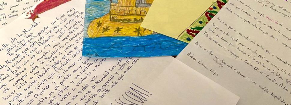Los escolares de Peñíscola se vuelcan con la candidatura de Peñíscola