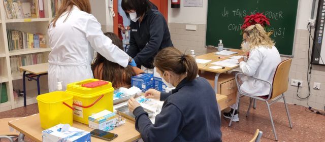 Vacunació infantil ràpida i ben organitzada