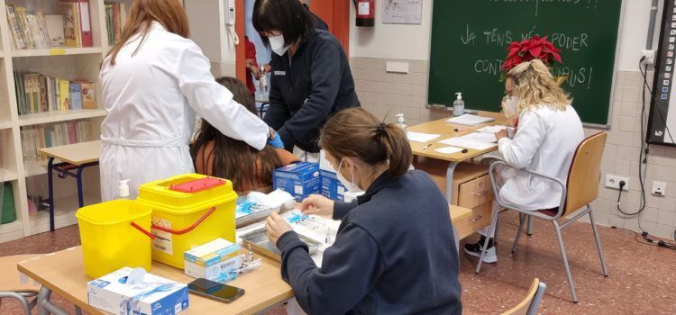 Vacunació infantil ràpida i ben organitzada